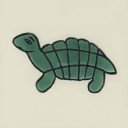 Ceramic Frost Proof Tiles Turtle